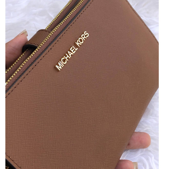 Michael Kors Wallet Lugagge Double Zip Wallet - Picture 2 of 4